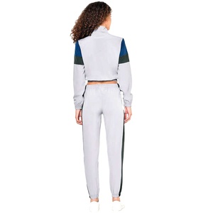 Conjunto de 2 piezas de chándal de la mejor calidad, trajes para correr para mujer, pantalones deportivos de dos piezas al por mayor, chándal con capucha para mujer - Product Image 2