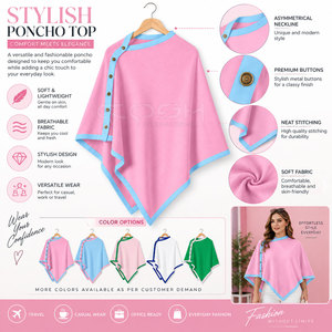 เสื้อคลุมไหมพรมอะคริลิคขนยาวแบบเป็นมิตรต่อสิ่งแวดล้อม ลายทาง ของ Cosh International Sorority Sisterhood - Product Image 6