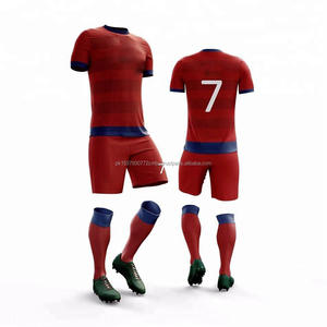 Uniformes de Fútbol Personalizados con Sublimación, Diseño 2021, Transpirables, Lisos, 100% Poliéster, Secado Rápido, Unisex para Adultos - Product Image 2