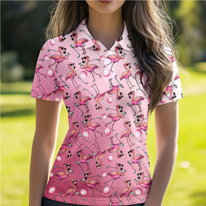 Polos de Golf para Mujer, Estilo Distintivo, Material Elástico de Alto Rendimiento, Cómodos, Deportivos, Modernos, Ropa para Exteriores - Product Image 5