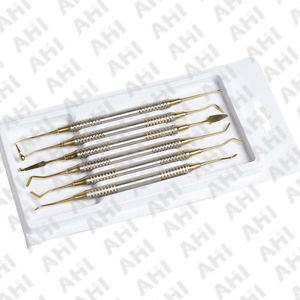 Kit Dental Manual Completo, Instrumentos para Obturaciones de Composite, Curetas, Herramientas para Amalgama, Acero Inoxidable, Empuñadura Ergonómica para Restauraciones - Product Image 4