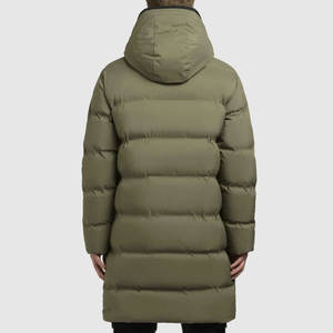 เสื้อโค้ทขนเป็ดผู้ชายแบบซิปเต็มตัว บรรจุภัณฑ์แบบกำหนดเอง มีกระเป๋าหลายช่อง ดีไซน์ตามสั่ง - Product Image 2