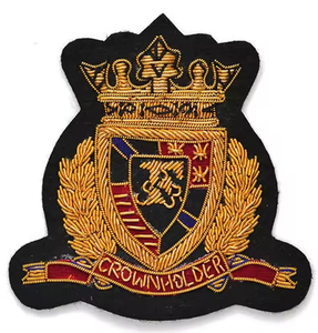 Broderie 3D surfilée en fil métallique, motif abeille bourdon unique et luxueuse, écologique, faite à la main, thermocollante - Product Image 6