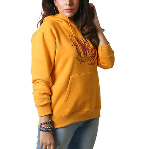 เสื้อฮู้ดไหมพรมแบบสวมใส่สบายสำหรับฤดูหนาว ขายส่ง เสื้อผ้าลำลองสไตล์สตรีทแวร์ สำหรับผู้หญิง ระบายอากาศได้ดี ไม่เป็นขุย - Product Image 3