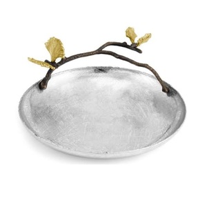 Eco Friendly Metal Golden Unique Designer <b>Chocolate</b> Tray Handmade Hot Selling Wholesale Luxury Designer Serving Tray - Product Image 3