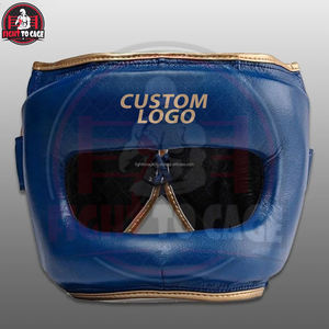 Ensemble de boxe personnalisé 2026, gants, protège-tibias, protège-tête, équipement d'entraînement OEM, prix de gros, bonne qualité, cuir véritable, durable, LUTTE - Product Image 6