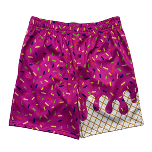 Pantalones Cortos Deportivos Personalizados de Alta Calidad al por Mayor, Pantalones Cortos de Baloncesto de Malla Personalizados para Hombre, Sublimados en Poliéster - Product Image 2