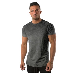 Camiseta de Hombre de Alta Calidad, Informal, Transpirable, de Secado Rápido, 100% Algodón, Tejido de Punto, Lisa, Personalizable - Product Image 2