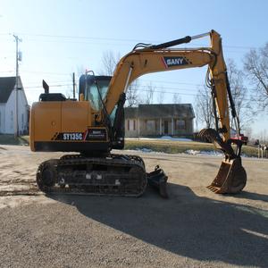 Excavatrice Sany d'occasion de haute qualité avec moteur Kubota 3,5 tonnes, 5 unités, à vendre - SANY SY35U - Product Image 1
