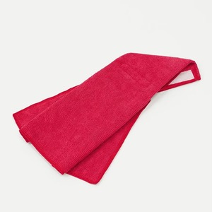 Juego de Toallas Deportivas Rojas Personalizadas 100% Algodón, Toallas Absorbentes de Sudor para Entrenamiento de Equipos de Fútbol Americano, Uso Unisex - Product Image 4
