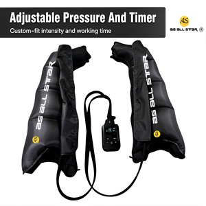 Masajeador de pies y piernas con compresión de aire, botas de recuperación de 4 cámaras, inalámbrico, USB, AS ALL STAR - Product Image 3