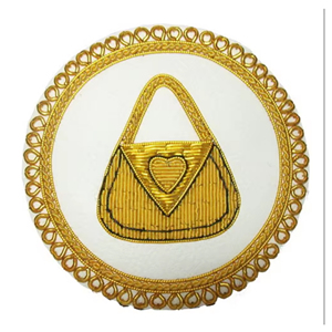 Service OEM : Badges et écussons maçonniques brodés à la main avec fil de bouillon, les plus tendances - Product Image 5