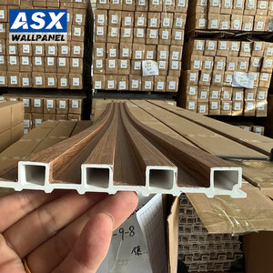 แผ่นผนังตกแต่งภายใน PVC หลายสไตล์ แผ่นผนัง Great Wall สำหรับตกแต่งภายใน แผ่นผนัง WPC สำหรับตกแต่งผนังหลังทีวี - Product Image 1