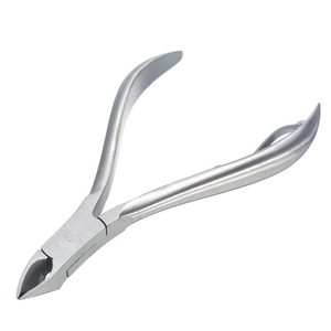 Coupe-ongles en acier inoxydable 12,5 mm, lame biseautée incurvée, pointe fine, coupe-ongles professionnel, manucure de précision - Product Image 2