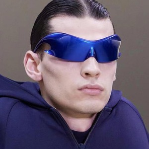 Lunettes de soleil sportives surdimensionnées, nouvelle collection, pour le cyclisme en extérieur, protection solaire. - Product Image 3