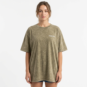 Camiseta de Lujo Extra Grande, 100% Algodón, Diseño Personalizado, Tallas Grandes, Camiseta de Marca para Mujer, Unisex - Product Image 1