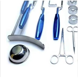 Ensemble d'instruments chirurgicaux de réduction mammaire de qualité supérieure, 21 pièces, acier inoxydable allemand de qualité chirurgicale, manuel, réutilisable, CE, par Mediva - Product Image 2