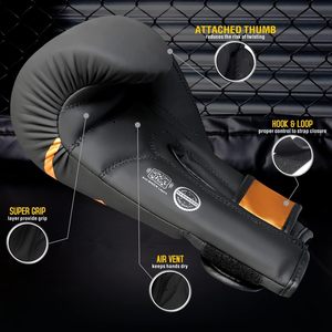 Mytra Fusion wholesale Kids Leather <b>Boxing</b> <b>Gloves</b> equipment MMA Muay Thai Training Breathable Hand Grips <b>martial</b> <b>arts</b> gym <b>gloves</b> - Product Image 2
