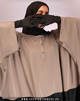 Nouvelle robe islamique pour femmes grande taille Nida, manches cloche, polyester, longueur au sol, respirante, légère, séchage rapide