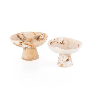 Bol en résine fait main indien pour décor de table, idéal pour servir des dattes et des desserts, durable, pour hôtels et maisons - Product Image 1