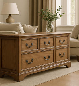 Poignées de tirage en alliage de zinc vintage en bronze antique pour armoires de cuisine commodes quincaillerie décorative de style rétro pour armoire - Product Image 6