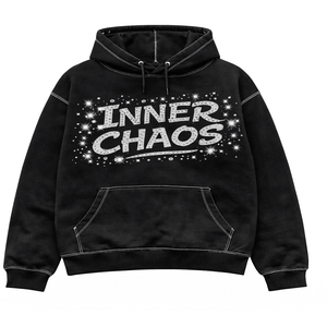 Proveedor mayorista de sudaderas extragrandes para hombre, de algodón grueso de primera calidad, estilo casual de invierno, ropa urbana, con estampado personalizado a la moda. - Product Image 3