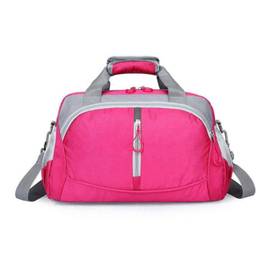 Custom Large Capacity Nylon Gym Bag Zipper Multifunctional Sports Carry Bag Featuring Shoe Compartment Logo Option Waterproof - Product Image 5