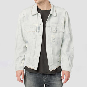 Vestes en jean pour hommes, design personnalisé, best-seller, couleur unie, vêtements décontractés, prix raisonnable, veste d'hiver pour hommes - Product Image 1