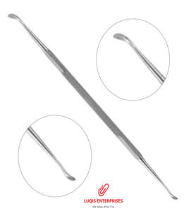 เครื่องมือผ่าตัดแบบปลายคู่รูปทรงช้อน สำหรับยกกระดูกอ่อนจมูก ใช้ในศัลยกรรมจมูกและหู คอ จมูก ทำจากสแตนเลส - Product Image 4
