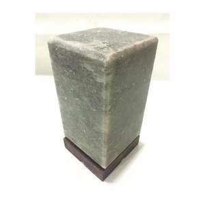 Lámpara de Sal Gris del Himalaya Desintoxicante para Pared de Spa, 3-5 kg, Roca de Sal Ahumada Natural para un Ambiente Saludable, Certificación HACCP - Product Image 1