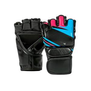 Nouveaux gants de MMA en cuir personnalisés avec logo, antidérapants, respirants, légers, pour l'entraînement en extérieur - Product Image 4
