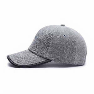 Casquette de baseball Greyb à 5 panneaux, 100% coton, logo brodé personnalisé, casquette de baseball de haute qualité en gros pour hommes, casquette snapback unisexe - Product Image 4