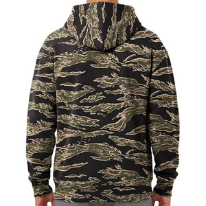Sudadera Casual de Otoño para Hombre, con Capucha, Diseño Estampado de Camuflaje, Bolsillo Frontal, Corte Regular - Product Image 2