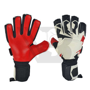 Guantes de Portero de Fútbol Profesionales de Alta Calidad para Adultos, Nuevo Diseño, Guantes de Látex con Dedos, Material de Cuero - Product Image 4