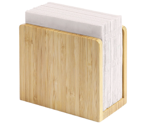 Porte-serviettes de table en bois, distributeur de mouchoirs sur pied pour la cuisine, la maison, le restaurant, la salle à manger, l'hôtel - Product Image 1