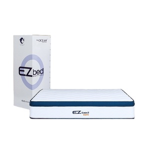 Colchón de Diseño Moderno Tamaño Queen, Hipoalergénico, con Resortes Euro, Densidad y Grosor Personalizables, Material de Espuma de Indonesia, para Dormitorio - Product Image 1