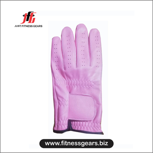 ถุงมือกอล์ฟหนังแกะคาเบรตต้าพรีเมียม JUST FITNESS GEARS พร้อมสายรัดข้อมือแบบปรับได้ น้ำหนักเบา - Product Image 4