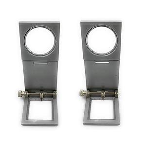 Lupa de aumento 10X con escala, lupa plegable triple de aleación de zinc para joyería y lectura, lupa para contar hilos textiles - Product Image 3