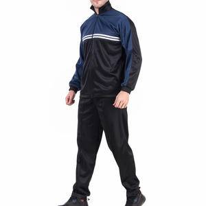 New Arrival Men Windbreaker <b>Zipper</b> <b>Jacket</b> And Joggers Set Breathable And Comfortable Winter Windbreaker Set For Men - Product Image 4