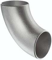Raccord de tuyauterie SS316L Gr WCB A105 CL 300, coude en acier forgé haute pression à 45 degrés, taille 14 mm, tête de soudure lisse pour applications chimiques