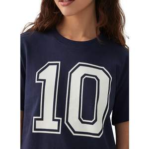 T-shirt graphique oversize pour femme en coton avec imprimé numérique, style streetwear décontracté, personnalisable avec logo, fournisseur OEM en gros - Product Image 5