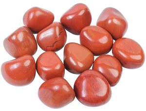 Piedras pulidas caídas de cristal de jaspe rojo natural para decoración piedra de caída curativa piedra caída de jaspe rojo para la venta - Product Image 2