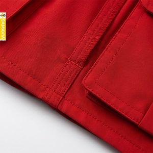 Jupe cargo brodée personnalisée SAMAVIA pour femme, décontractée, taille élastique, cordon de serrage, multi-poches, séchage rapide, légère, pour l'extérieur - Product Image 5