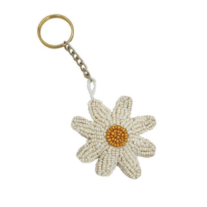 Classic Style Decorative Glass Beads Light Keychain Hand Embroidery <b>Rose</b> <b>Quartz</b> Crystal Customizable Valentine's Day Wedding - Product Image 1