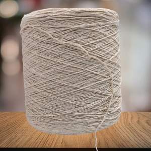 Fil de coton peigné compact de qualité export 100% coton NE 24s/1 - Product Image 2