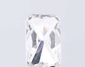Diamant de forme radiant, 3,00 carats, couleur F, clarté VS1, pierre cultivée en laboratoire, polissage excellent, pour bague de fiançailles de luxe sur mesure. - Product Image 4