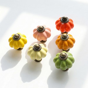 Cabinet <b>knobs</b> <b>ceramic</b> Handmade <b>Ceramic</b> Furniture <b>Knob</b> Decorative Cabinet Drawer Pull - Product Image 1