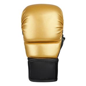 Gants MMA en cuir véritable de haute qualité Gants d'entraînement personnalisables avec conception en gros Nouveau protège-dents inclus - Product Image 1