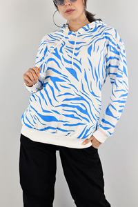 เสื้อมีฮู้ดสำหรับผู้หญิงสไตล์การพิมพ์ใหม่ล่าสุดสุดเท่ห์เสื้อมีฮู้ดลำลองมีแบรนด์แฟชั่น - Product Image 2