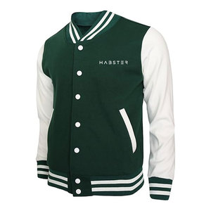 New Design Custom Color Men <b>Letterman</b> <b>Jacket</b> Stand Front Breathable Eco-Friendly Cotton/Wool Winter Streetwear Warm Low Price - Product Image 1